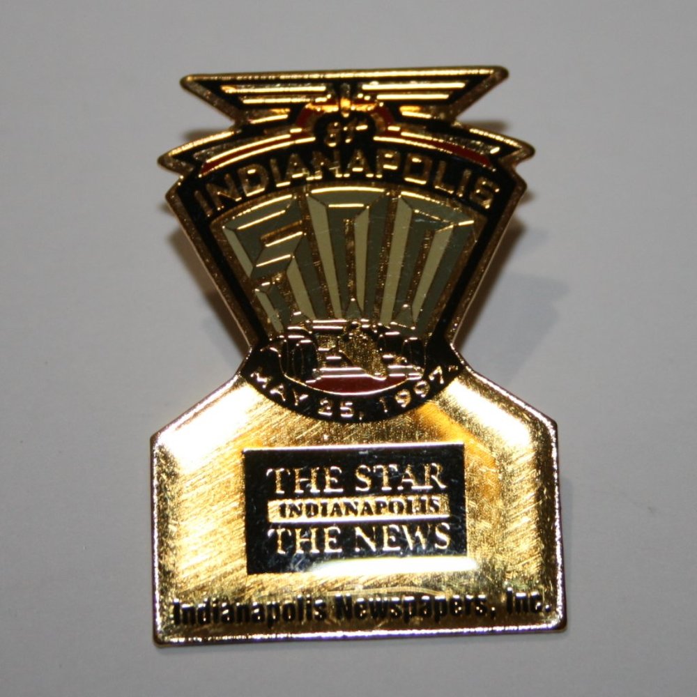 🏁✨ Indianapolis 500 Pin · 1997 · 1.5" ✨🏁